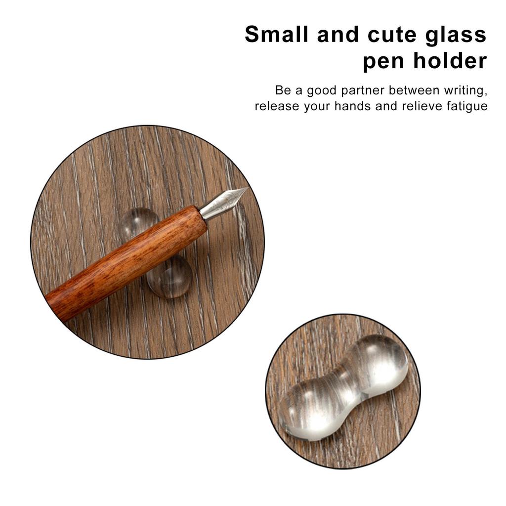 Quill Pen Set Retro Elegant Vintage   Stainless Steel Nib Wear Resistant Caligraphy Pen Kit