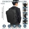 [Mizikirin] Travel Backpack 40L Expandable, Water-Resistant, 15.6" Laptop, Black (45 x 32 x 18 cm)