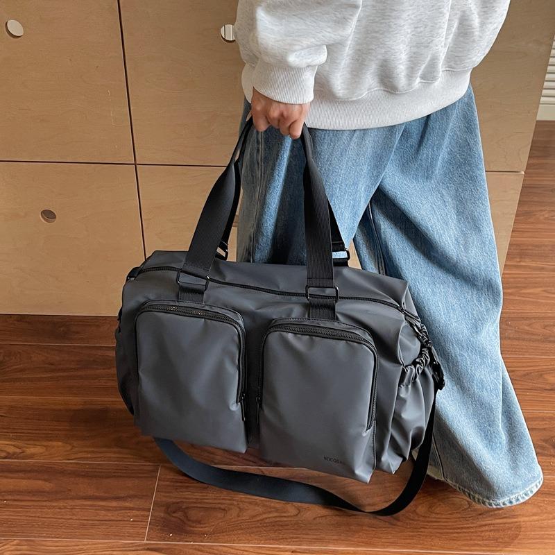 Men's and women's casual shoulder messenger bag fashion business trip handbag large capacity travel bag