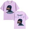 Rapper Myke Towers Europe Tour 2025 Merch Tshirts Unisex Women Fashion Hip Hop Tshirt Casual Cotton Oversized T Shirt Streetwear