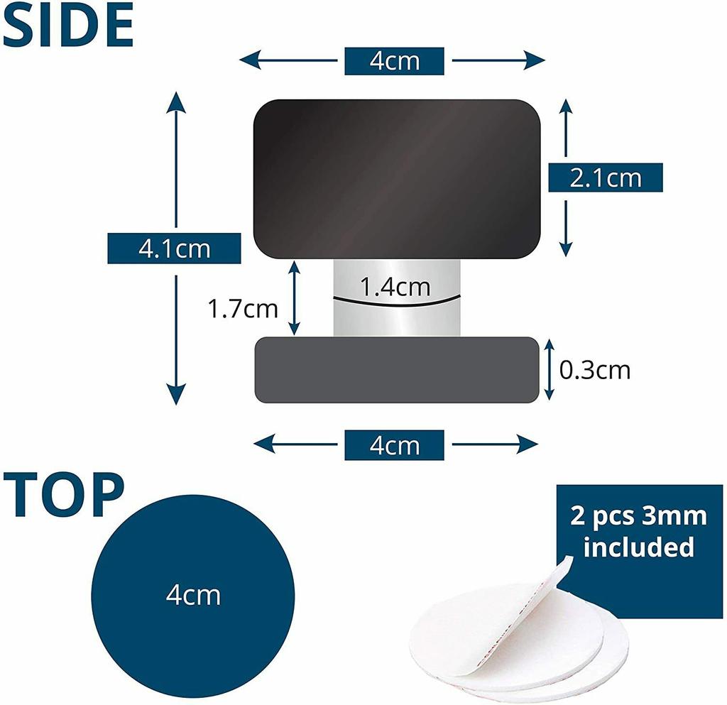 Opritor de ușă fără perforare Oprioare de ușă adezive Opritor de cauciuc rezistent din oțel inoxidabil cu bară de protecție de amortizare a sunetului Aprovizionare la domiciliu