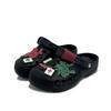 Crocs Baya EVA New Chinese Personality Niche Fashion Eye-catching Outdoor College Casual Hole Shoes Unisex Same Black