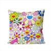 TTakashis MMurakamiS Pillow Case For Car Sofa Decorative Home Doublesided Print Plush Square Throw Pillow Cushion Cover