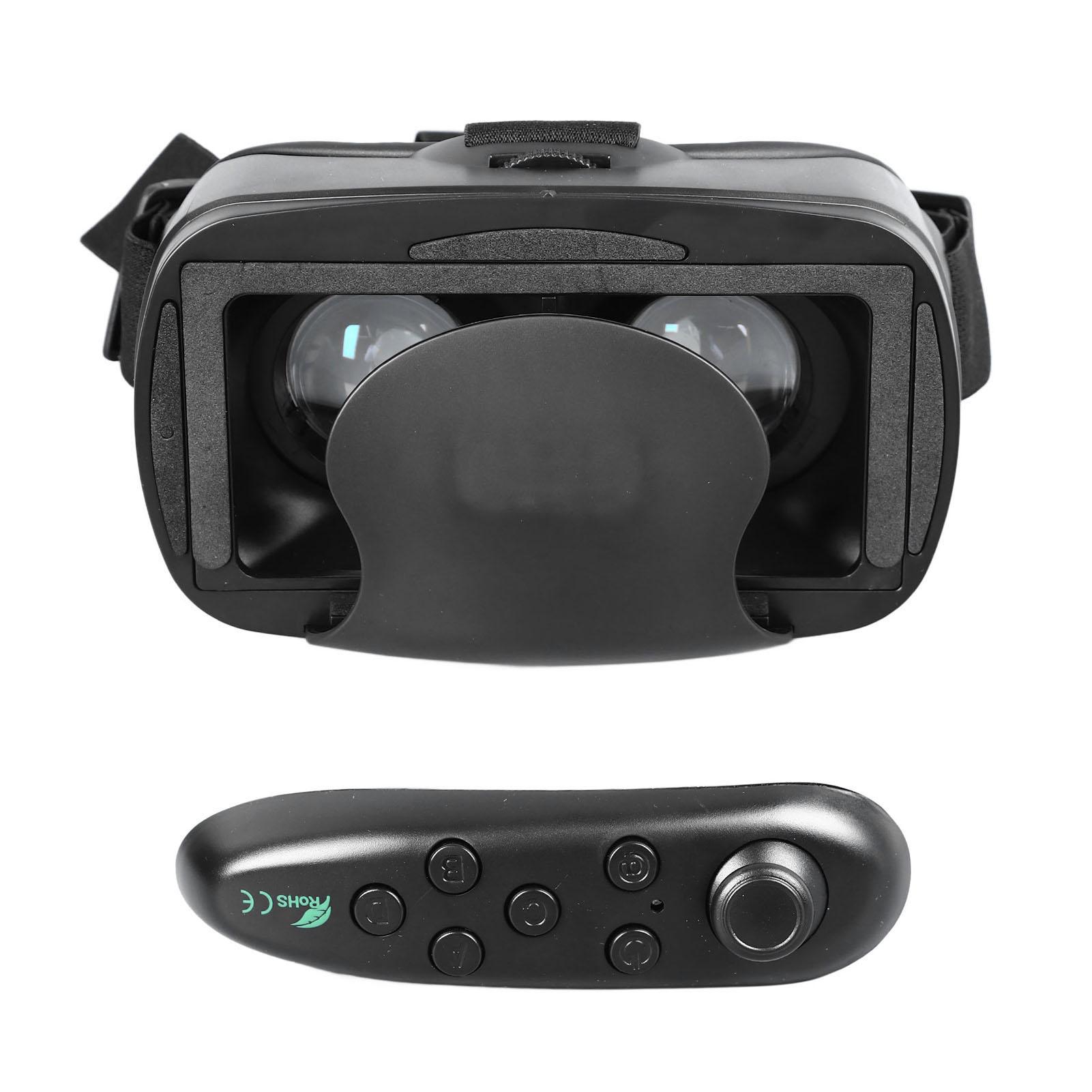 

Гарнитура виртуальной реальности с регулируемыми ремешками, с эффектом погружения, защита для глаз, 3D VR-очки для игры в 3D