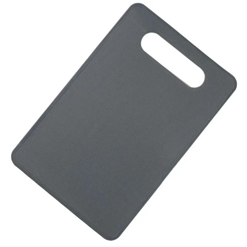 Reversible Plastic Cutting Board Non-slip Kitchen Mat for Meat and Vegetable Dishwasher Safe Chopping Board for Outdoor Camping