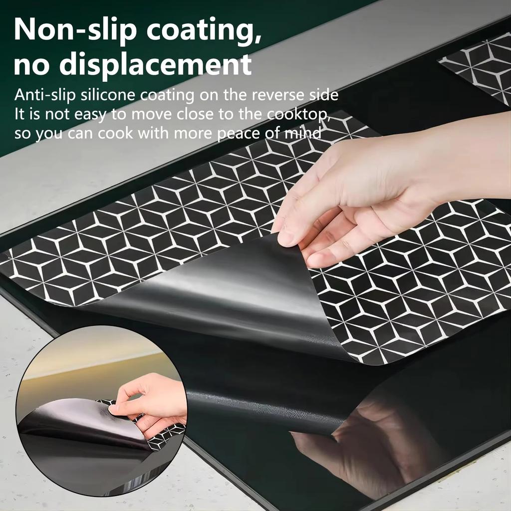 Induction Cooktop Protector Mats Reusable Stove Burner Covers Stove Top Liners Heat Resistant Stove Protectors Kitchen Washable