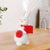 Statue Bunny Figurine Miniature Weddings Animal Sculpture for Shelf Cabinet Arrangement Decor