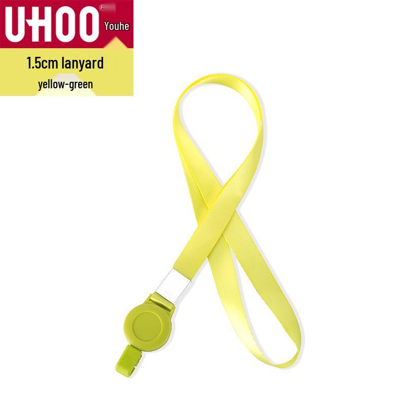 Youhe Retractable Badge Holder Lanyard with Safety Buckle and Customizable ID Card Holder