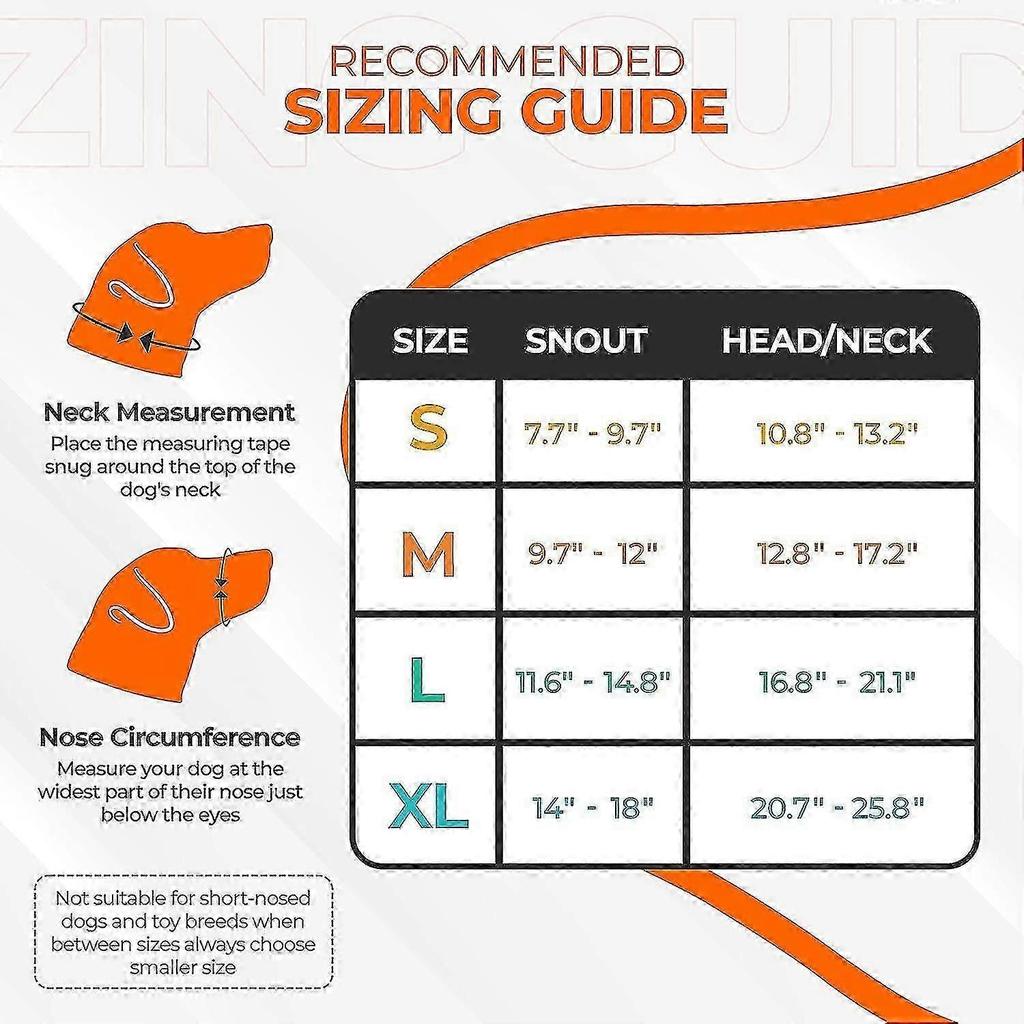 Dog Head Halter With Safety Strap, Dog Head Collar With Reflective Strap, No-pull Dog Collar Adjustable Dog Harness Training [NEW]