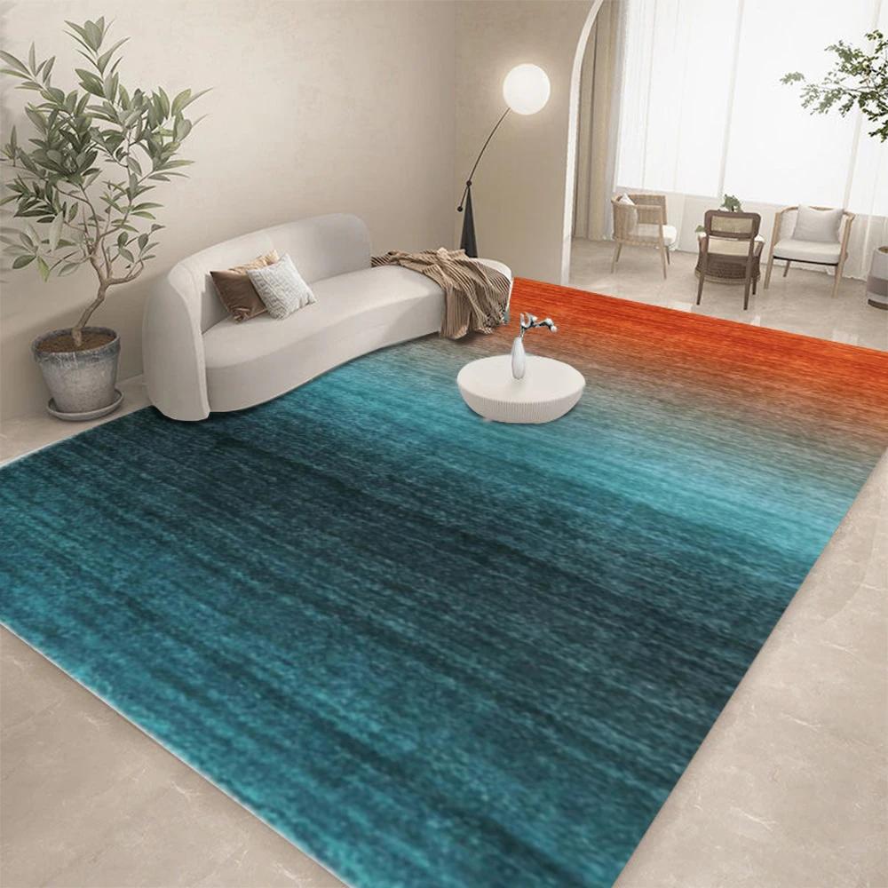 Modern Gradient Design Carpet for Living Room Home Decor Sofa Rugs Bedroom Rug Lounge Kitchen Coffee Table Floor Mat Indoor Rug