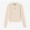 JacquemuS 241jS155 2031 130 Le GloSS Grain groSGrain Logo Women S Long SLeeve Tee