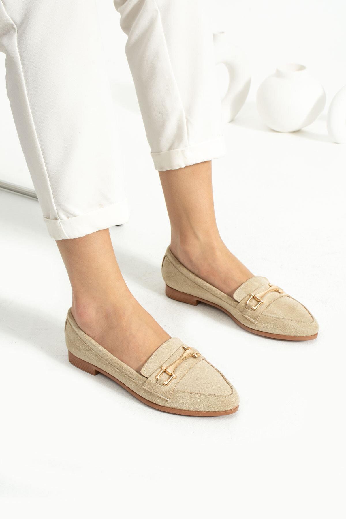 

Женские туфли на плоской подошве Туфли на каждый день Балетки с пряжками