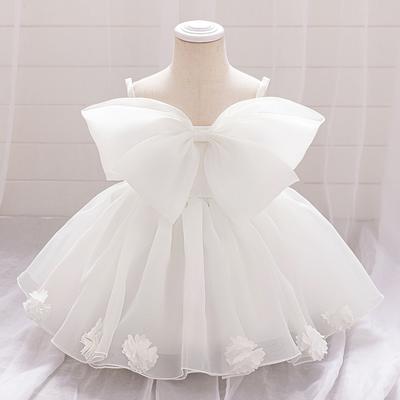0-3J Weihnachtskleid Neugeborenen Taufe Hochzeitskleid für Baby Mädchen Erster Geburtstag Partykleidung Kleinkind Mädchen Taufkleid Kleidung CL003XZ