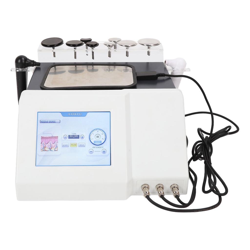 RF Beauty Cavitation Machine Pain Reduce Age Control Fat Dissolving Skin Care Device for Face Body 110‑240V US Plug