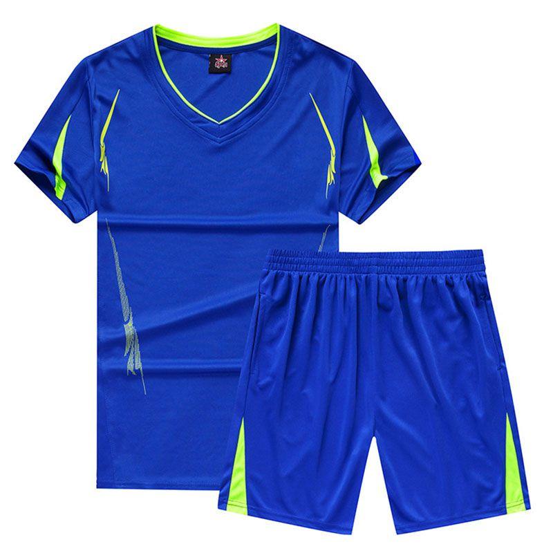 Breathable Summer Quick-drying Sports Suit With Short Sleeve T-shirt And Shorts**