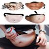Durable Artificial Leather Pack Funny Belly Bag, Realistic Big Waist Novelty Fanny Beer Bag with Adjustable Strap, Gag Gift for Dad Husband