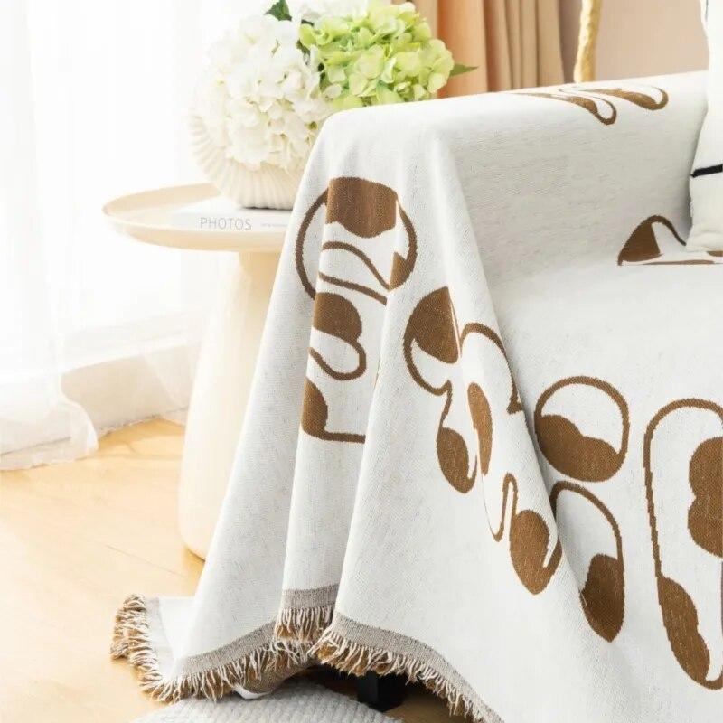 Funda Sofas Ajustables Simle Sofa Cover Mat Throw Blanket Living Room Sofa Couple Position Modern Throw Camping Picnic Blanket