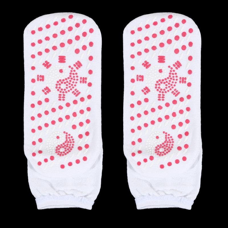 Calzini magnetici Calzini sanitari autoriscaldanti unisex Terapia con tormalina Comodo massaggiatore plantare traspirante Caldo
