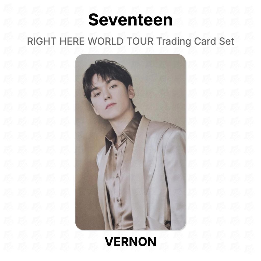 Seventeen RIGHT HERE WORLD TOUR Trading Card Set Official Photocard