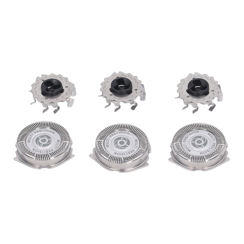 3PCS Beard Cutter Blade Head ABS Stainless Steel Beard Cutter Replacement Head Fit for Norelco SH50 S5080 S5570 S5079
