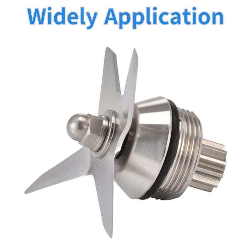 Wymienne Ostrza ze Stali Nierdzewnej do Blenderów 4-Ostrzowych Wysoka Wydajność Odporne na Korozję dla Gładkich Rezultatów