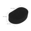 FUNOMOCYA 3pcs Tire Brush Sponge Interior Car Sponge Replacement Tire Polishing Applicator Car