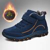 Neueste Winter Herrenstiefel Mit Fell Warm Schnee Damenstiefel Herren Arbeit Freizeit Schuhe Sneaker High Top Gummi Knöchelhohe Stiefel Übergröße 35-45