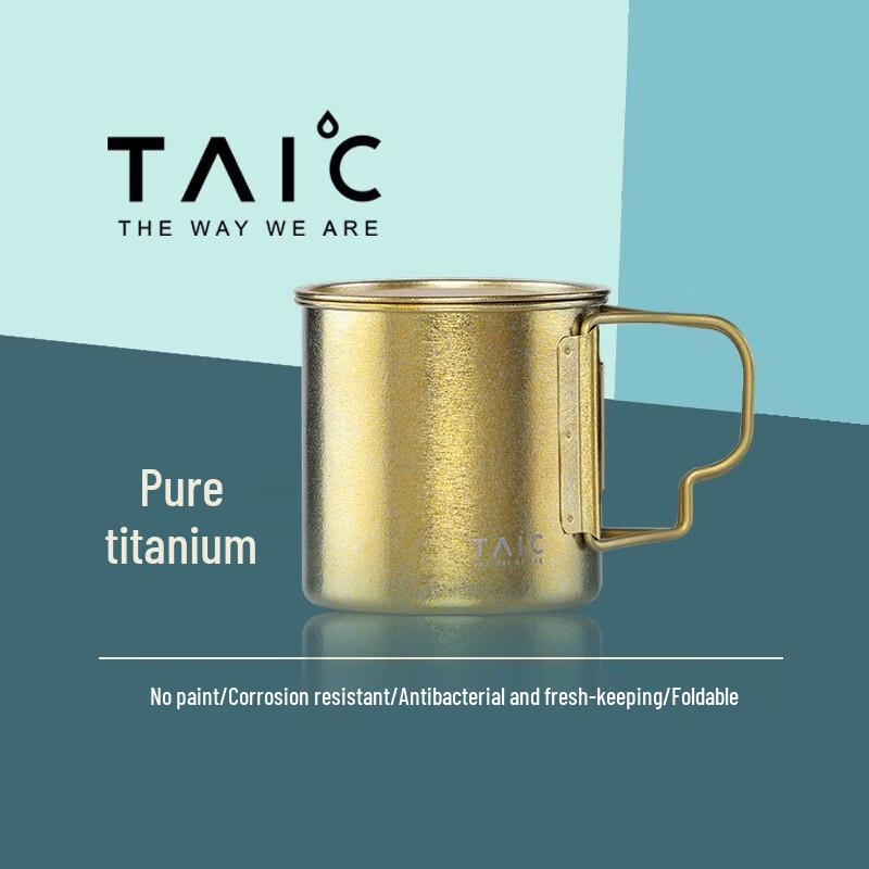 TAIC Pure Titanium Coffee Tea Mug