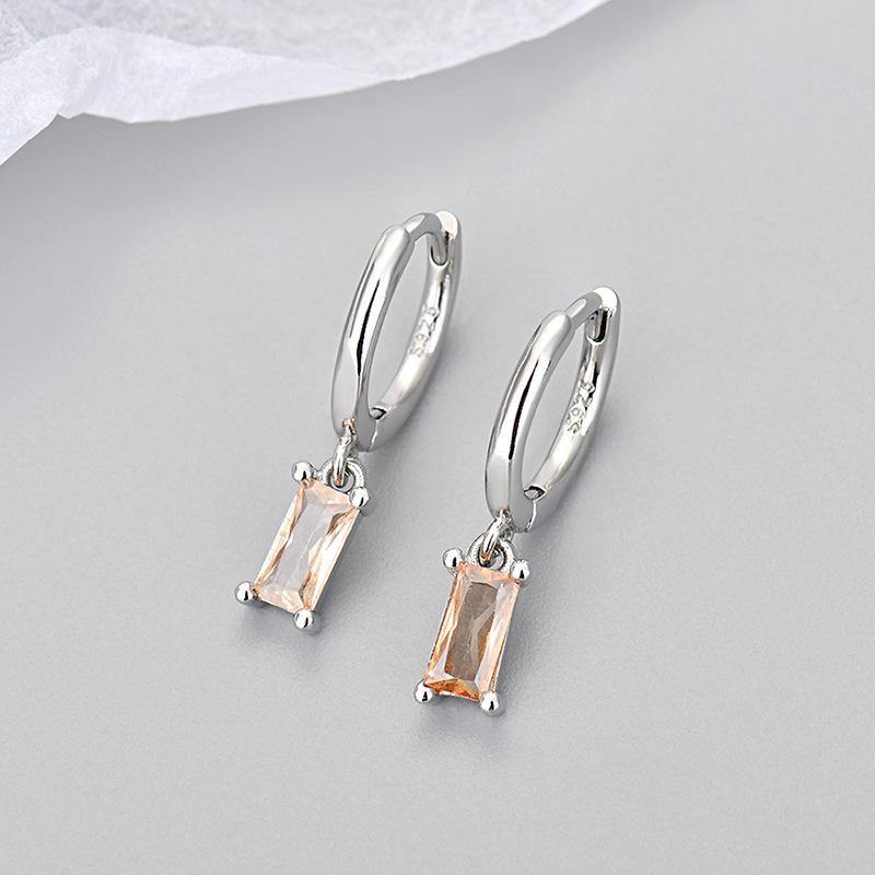 Earrings Gifts for Mom New 925 Silver Bowknot Cherry Stud Earring Butterfly Bee Drop Earring For Woman Jewelry