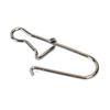 MUQZI Sports Accessory 100Pcs Stainless Steel Snap Hooks Fishing Barrel Swivel Safety Lure Connector