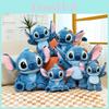 Stitch Plyschleksak med Blomsterdekor för Barn och Samlare