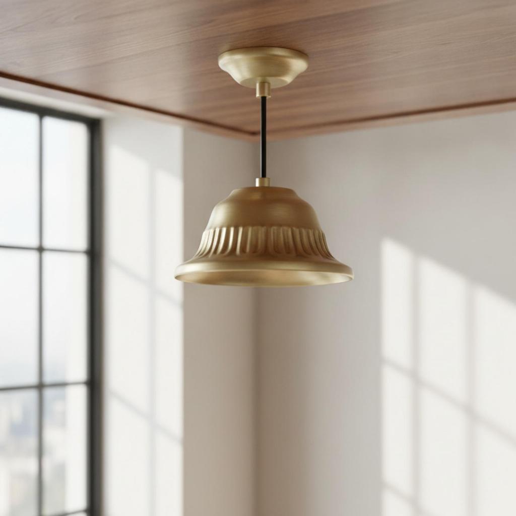 Copper Decorative Lamp Cup Long-Lasting Domed Lighting Cover Modern