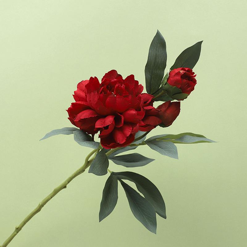 Pivoňka Umělá květina Svatba Čínský obývací pokoj Dekorace Falešná květina Fotografické rekvizity Simulační květina