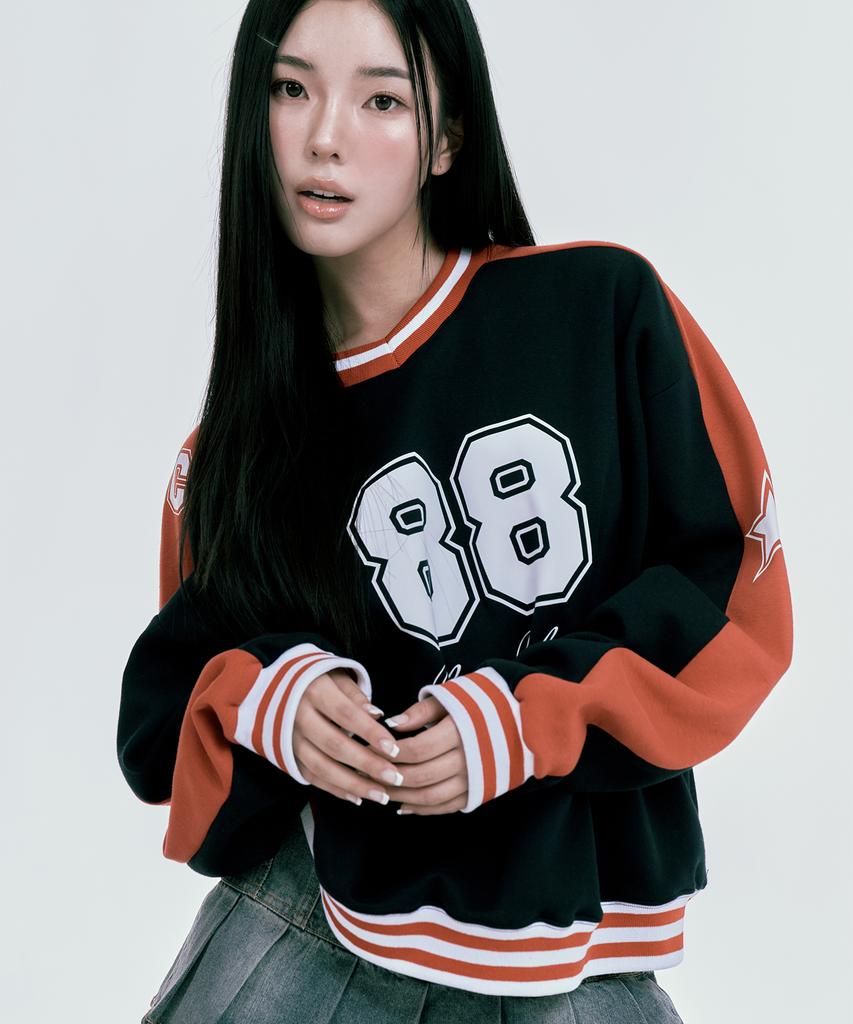 BORN CHAMPS 88 Star Sweatshirt B24Ft08Na