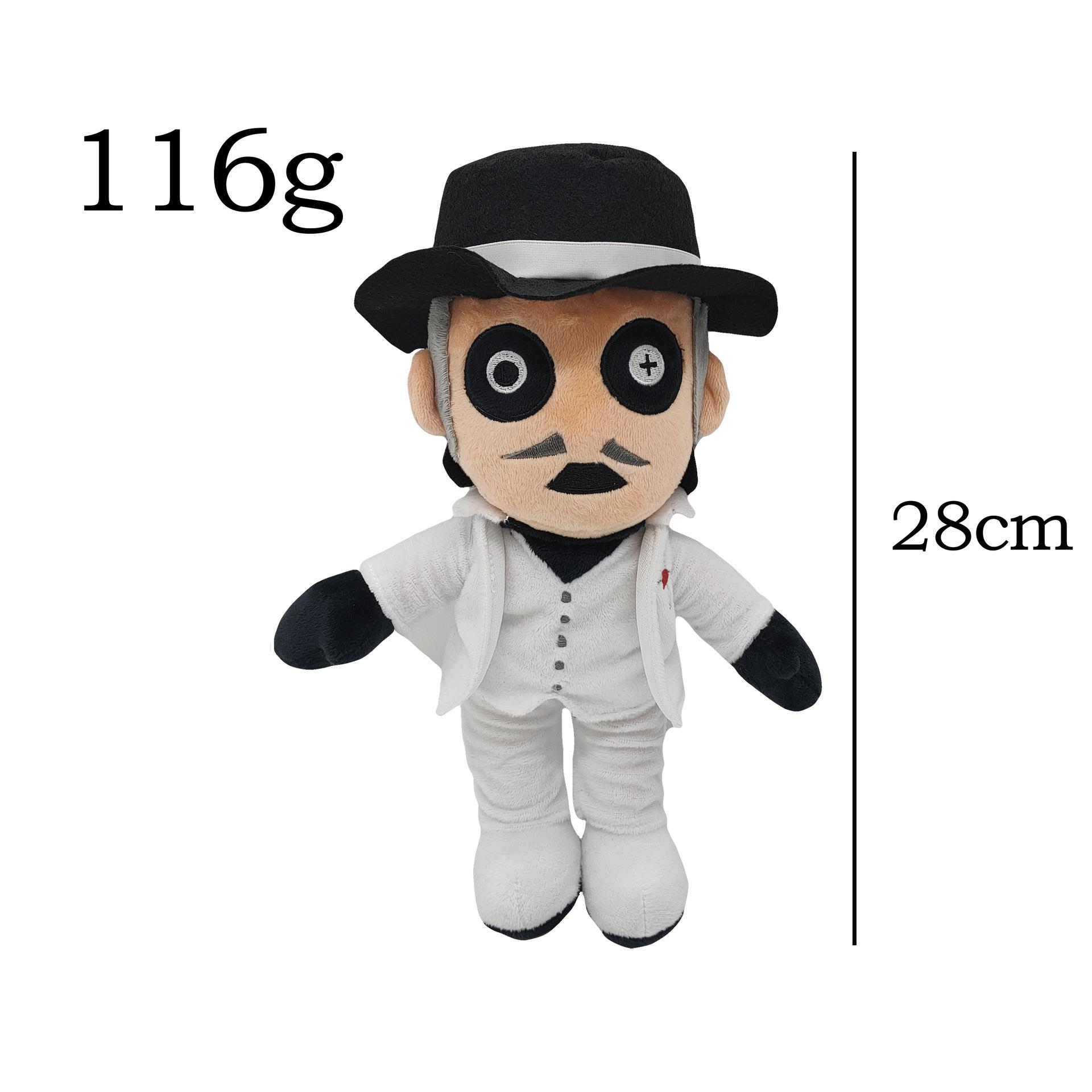 Cross-Border New Cardinal Copia Plush Toy - Red-Robed Cardinal Plush Doll 25cm