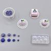 Micro Fruit Silicone Clay Mold Blueberry Silicone Fondant Molds for Cake Cupcake Topper Decoration Nail Art Resin Mold