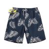 Men's Quick-Dry Casual Beach Shorts - Loose Fit, Ice Silk Swimming Trunks, Five-Point Length.