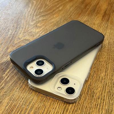 Frosted Soft Case with Anti-Fingerprint, Drop-Proof Lens Protection for Apple Phones 14/15/16/17