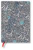 Paperblanks Flexis Moorish Mosaic Granada Midi Notebook, Softcover, B6, Ruled, FB8216-3
