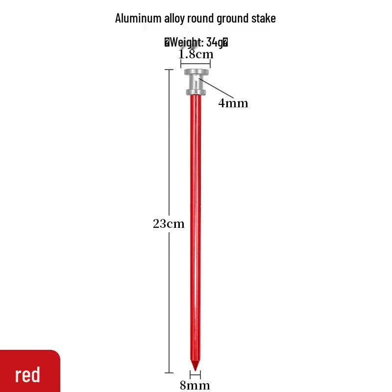 Portable Outdoor Aluminum Tent Pegs