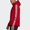 Adidas Originals Trefoil Lock Up WB Veste à capuche zippée intégrale Homme Vêtements d'extérieur Rose vif Fluorescent FM3816