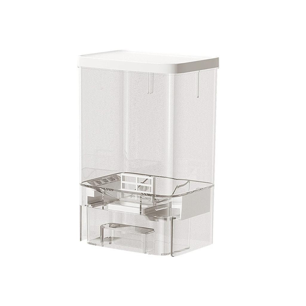 Dispenser Container Solid Granule Holder Laundry Detergent Dispenser Efficient Storage System Space Management