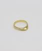 Chorock K Ring (Glossy-Gold)