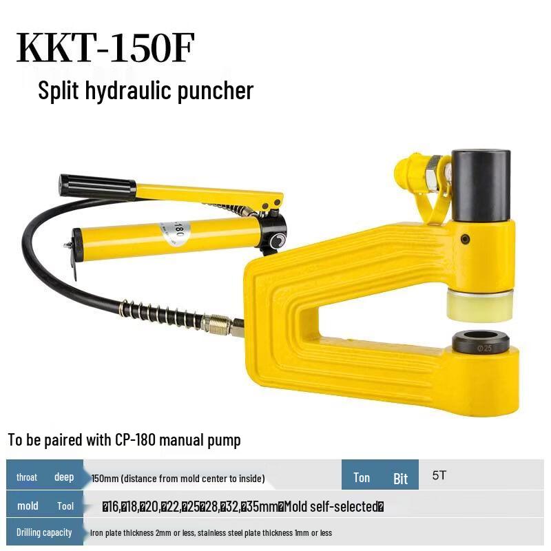 

Portable Hydraulic Hole Punch for Cable Trays