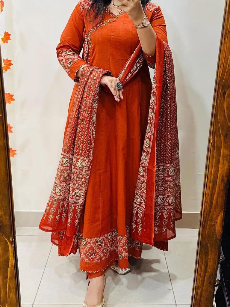 Women Bollywood Designer Kurta Pant Dupatta Set Indian Party Wear Top Tunic Kurti Salwar Suit