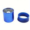 Car Air Intake Turbonator, 55mm Single Fan Turbo Engine, Turbine Super Charger Gas Fuel Saver Turbo