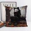 C-Changed Furry Game Pillow Case Square Pillow Bedroom Sofa Leisure Comfort Cushion Car Living Room Home Decoration
