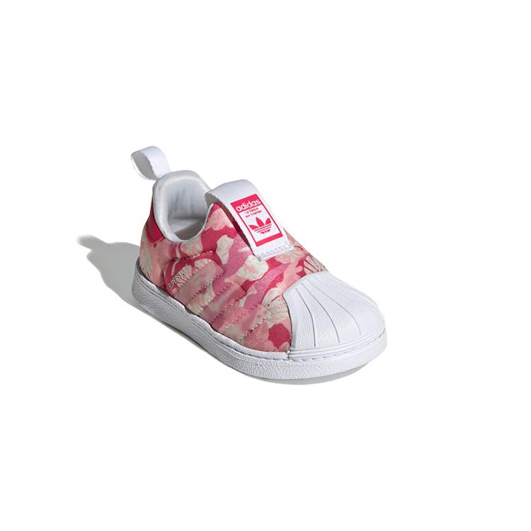 Adidas Originals Superstar Collection Low top Baby Toddler Shoes Pink White Infant Toddler (Unisex) Toddler Shoes FV7481