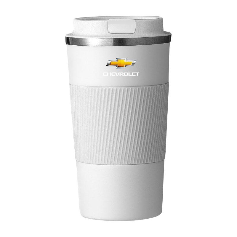 1 Stück Auto-Thermoskannen Kaffeetasse Reise Tragbar Isolierte Flaschen Für Chevrolet Spark Silverado Trailblazer Cruze Captiva Lacetti