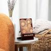 Vinyl Record Stand Now Playing Retro Desktop Album Organizer CD Display Rack for